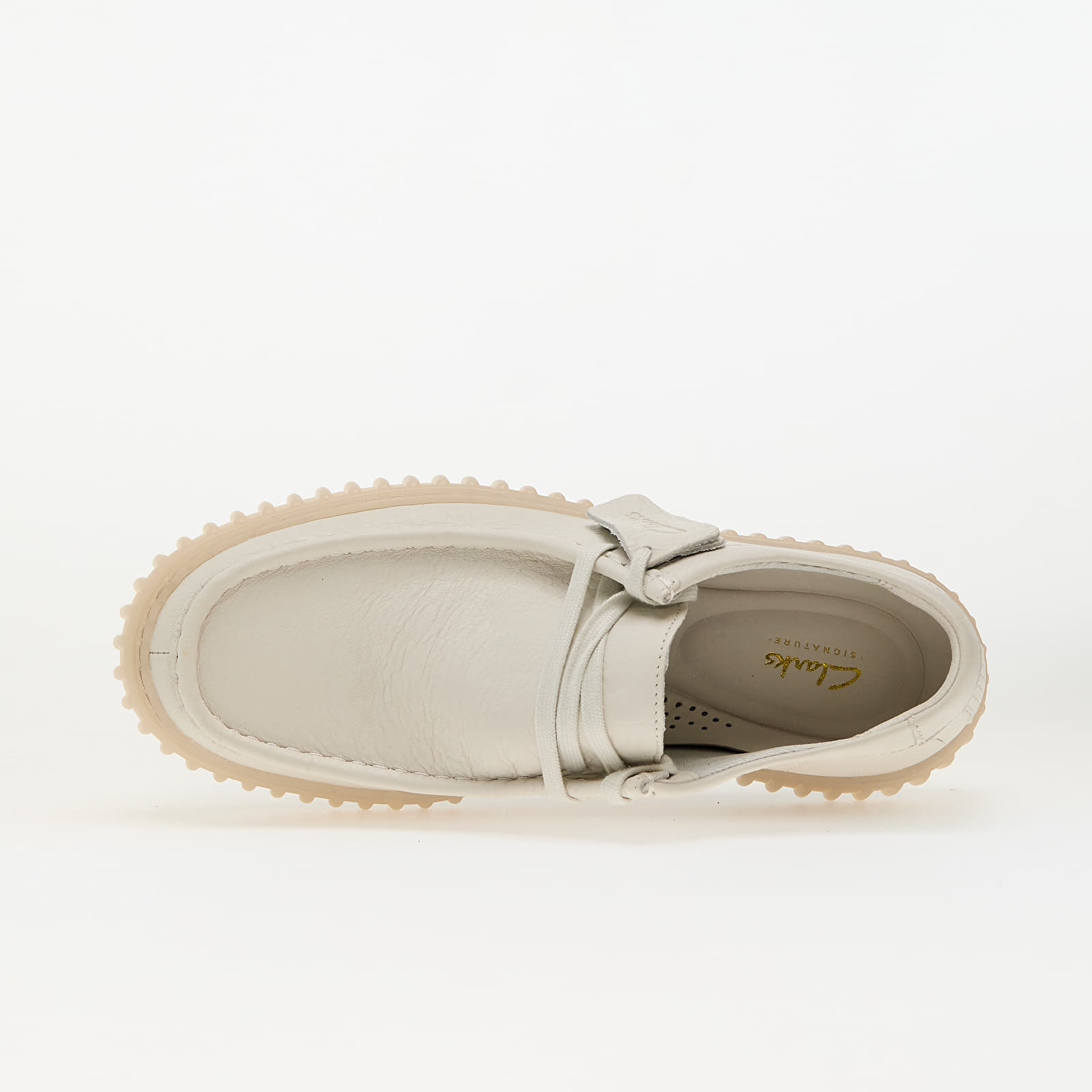 Men's shoes Clarks Torhill Lo White Leather