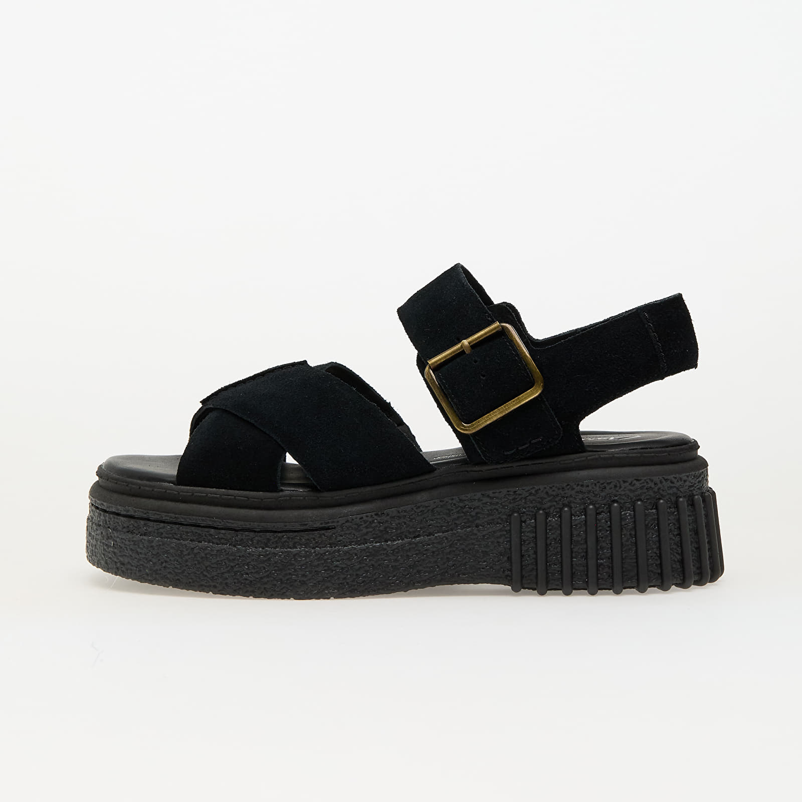 Дамски кецове и обувки Clarks Evamar Wish Black Sde