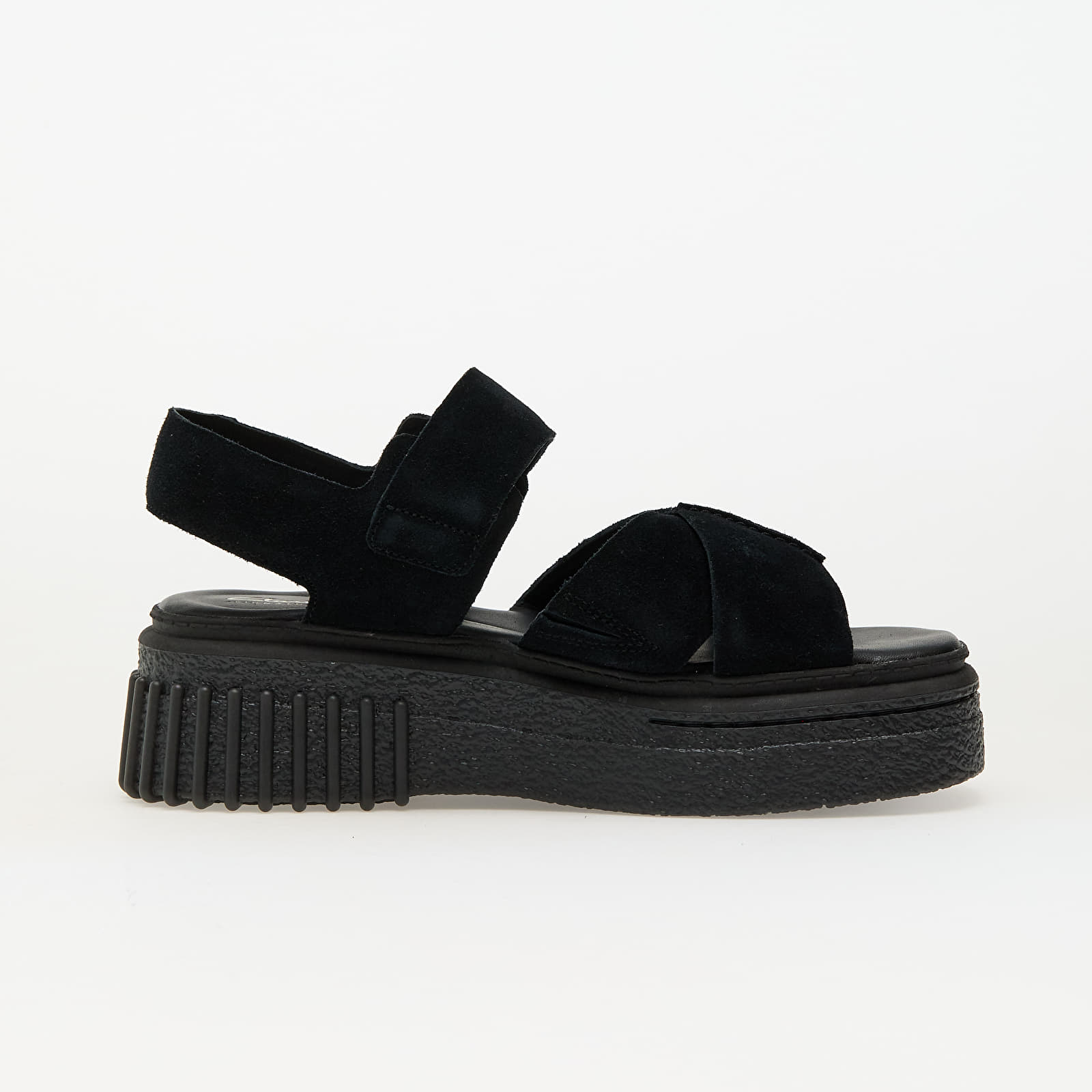 Дамски кецове и обувки Clarks Evamar Wish Black Sde