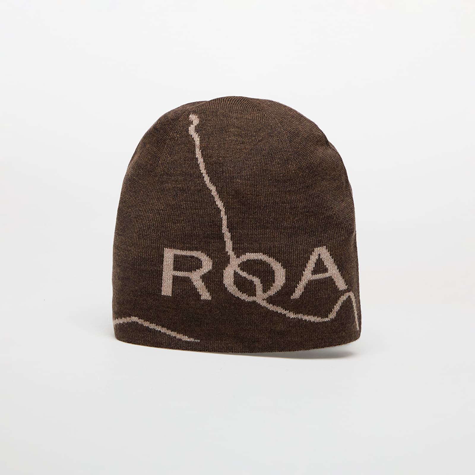 ROA Beanie Logo Dark Brown Universal