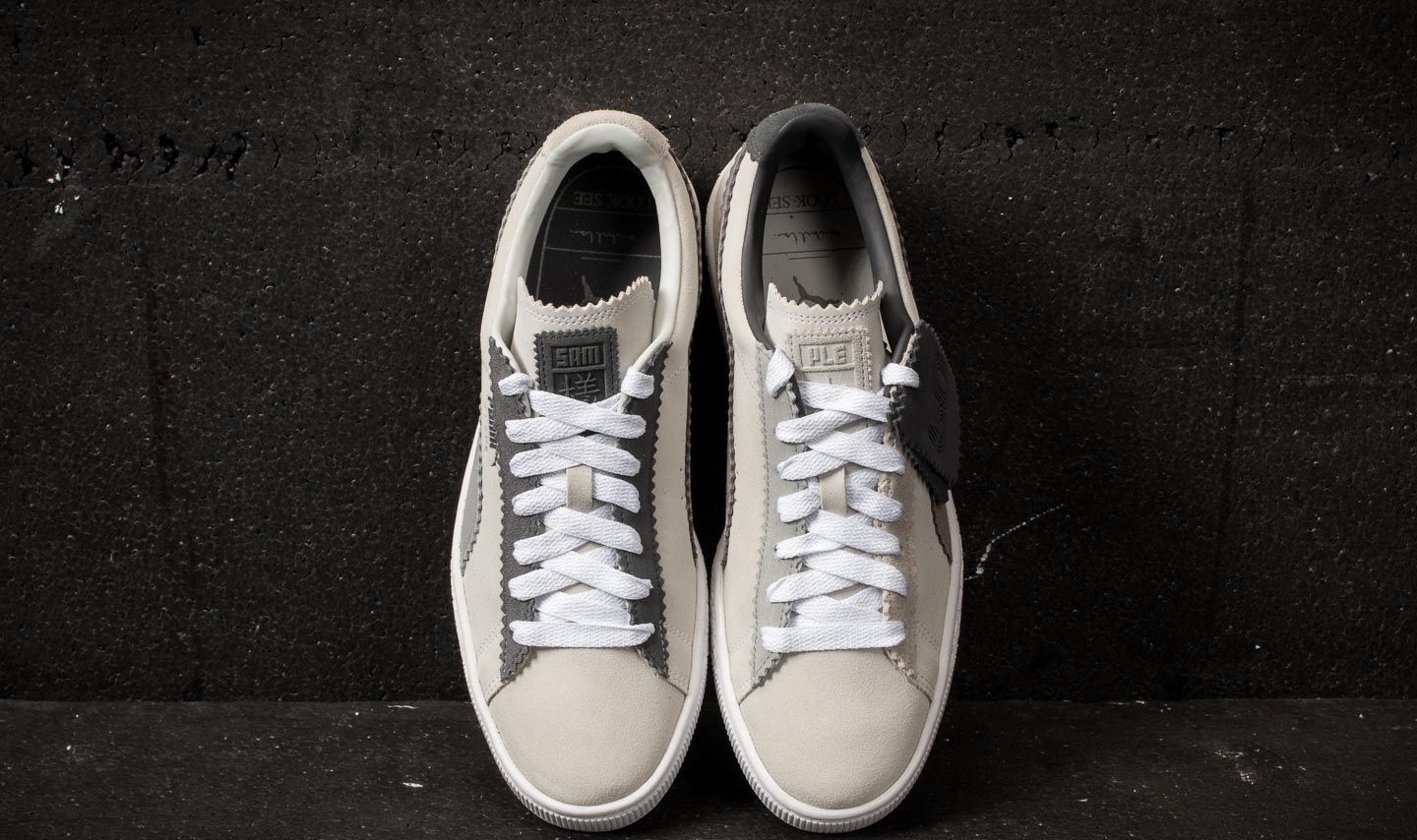 Buty męskie Puma x Michael Lau Suede Classic Puma White/ Steel Gray