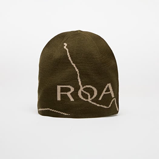 ROA Beanie Logo Dark Olive