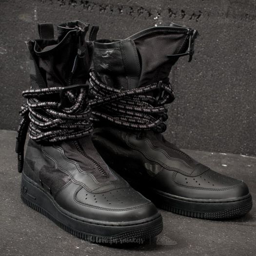 Sf air force 1 sales high black dark grey