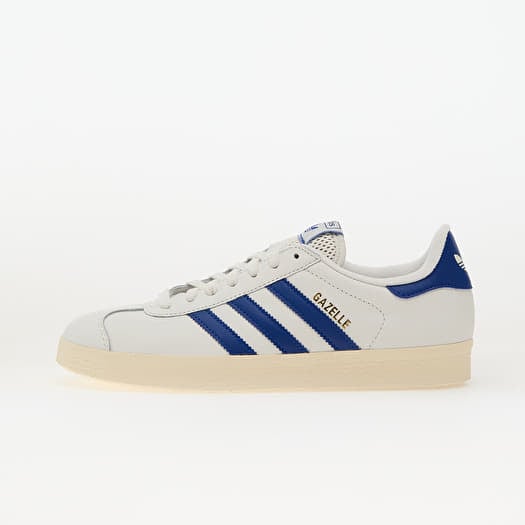 adidas Gazelle Core White/ Royal Blue/ Crew White