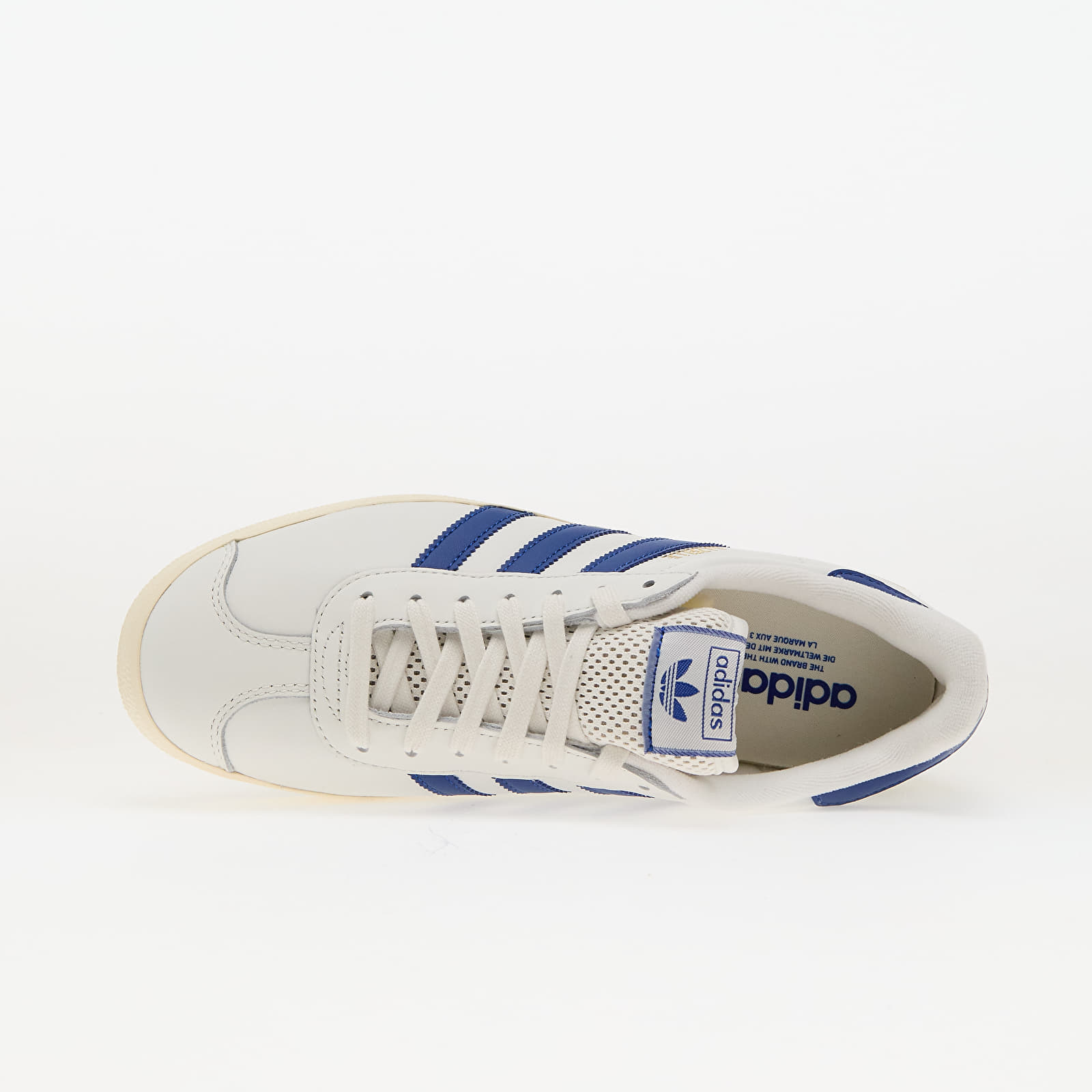 Miesten kengät adidas Gazelle Core White/ Royal Blue/ Crew White