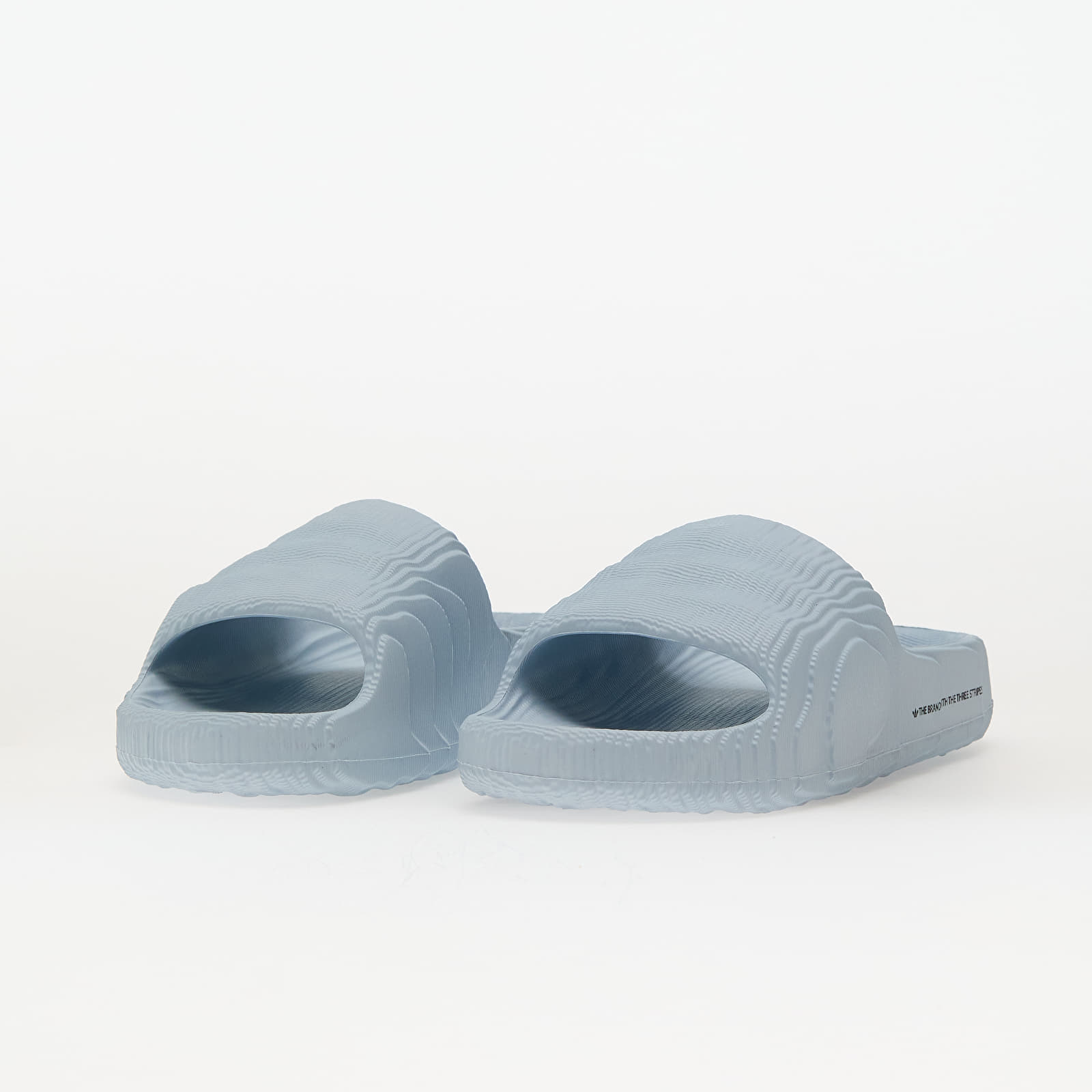 Sapatos de mulher adidas Adilette 22 W Wonder Blue/ Wonder Blue/ Wonder Blue