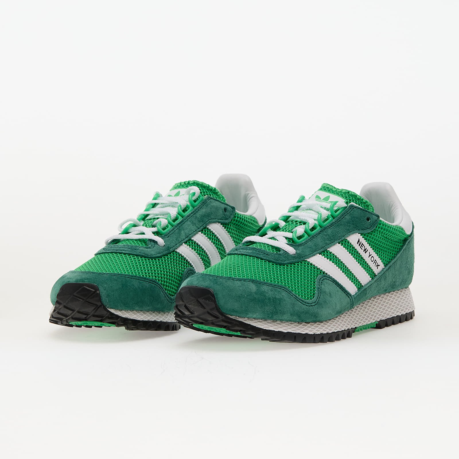 Herenschoenen adidas New York Collegiate Green/ Ftw White/ Energy Green