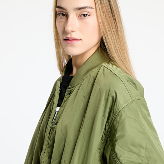 Vans Bennett Quilted Bomber Loden Green | Footshop