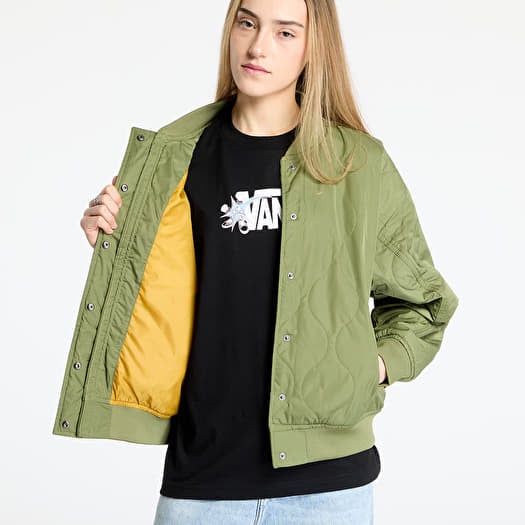 Jackets Vans Bennett Quilted Bomber Loden Green Footshop