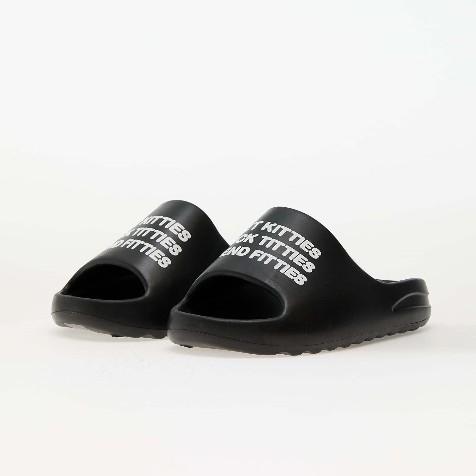 Scarpe uomo RIPNDIP Pet Kitties Cloud Slides Black