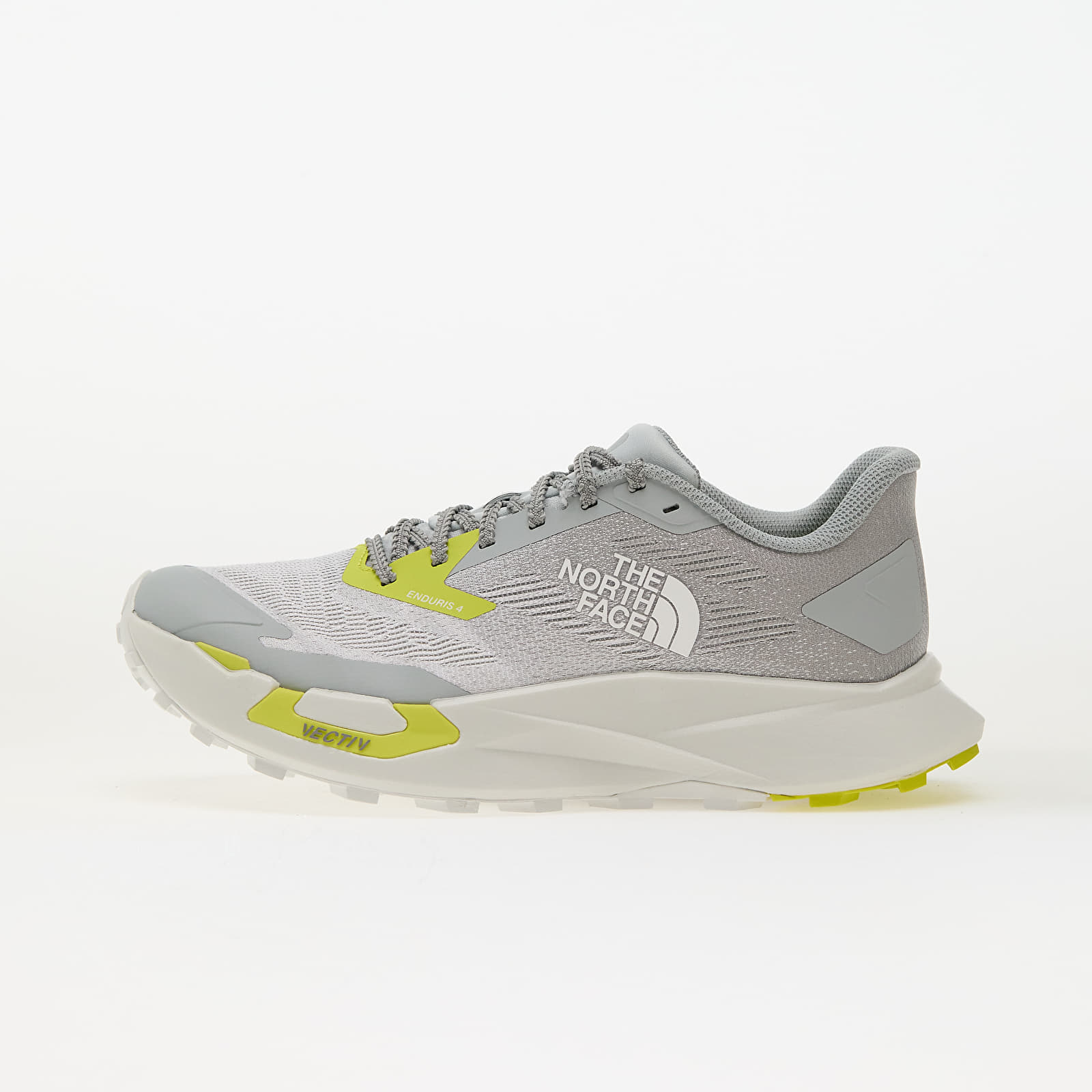Levně Tenisky The North Face M Vectiv Enduris 4 High Rise Grey/ Sulphur Sp