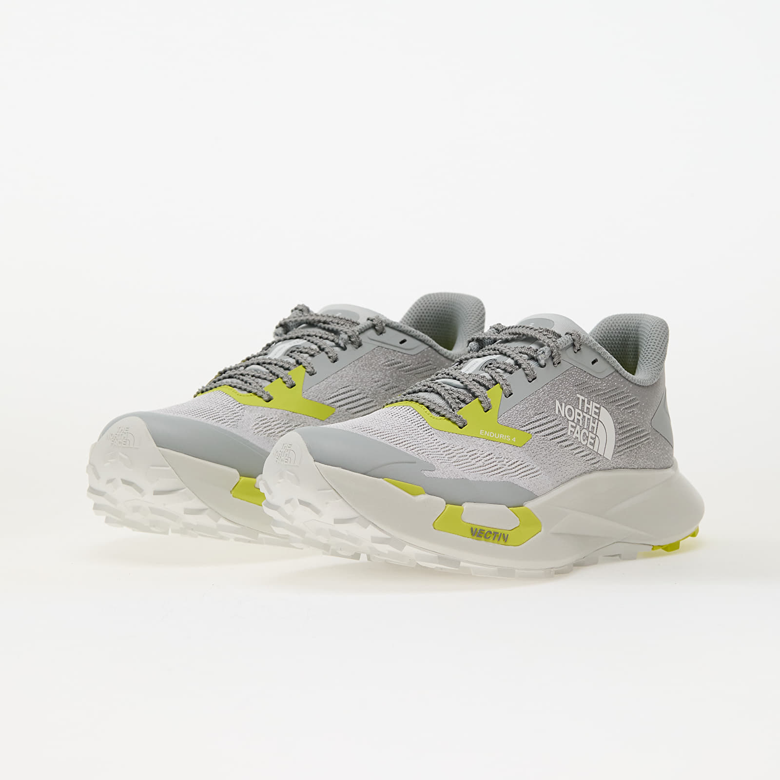Мужская обувь The North Face M Vectiv Enduris 4 High Rise Grey/ Sulphur Sp