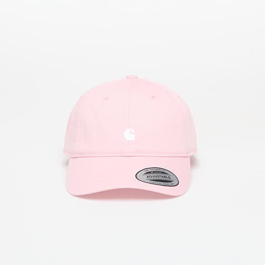 Kepurė Carhartt WIP W Madison Logo Cap Air Pink/ White