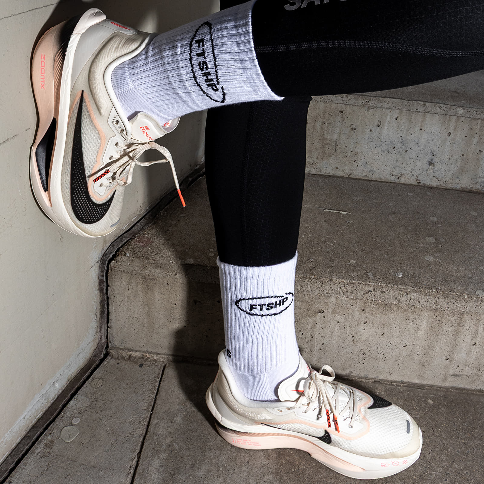 Women's shoes Nike W Zoom Fly 6 Pale Ivory/ Black-Crimson Tint-Sail-Hot Punch