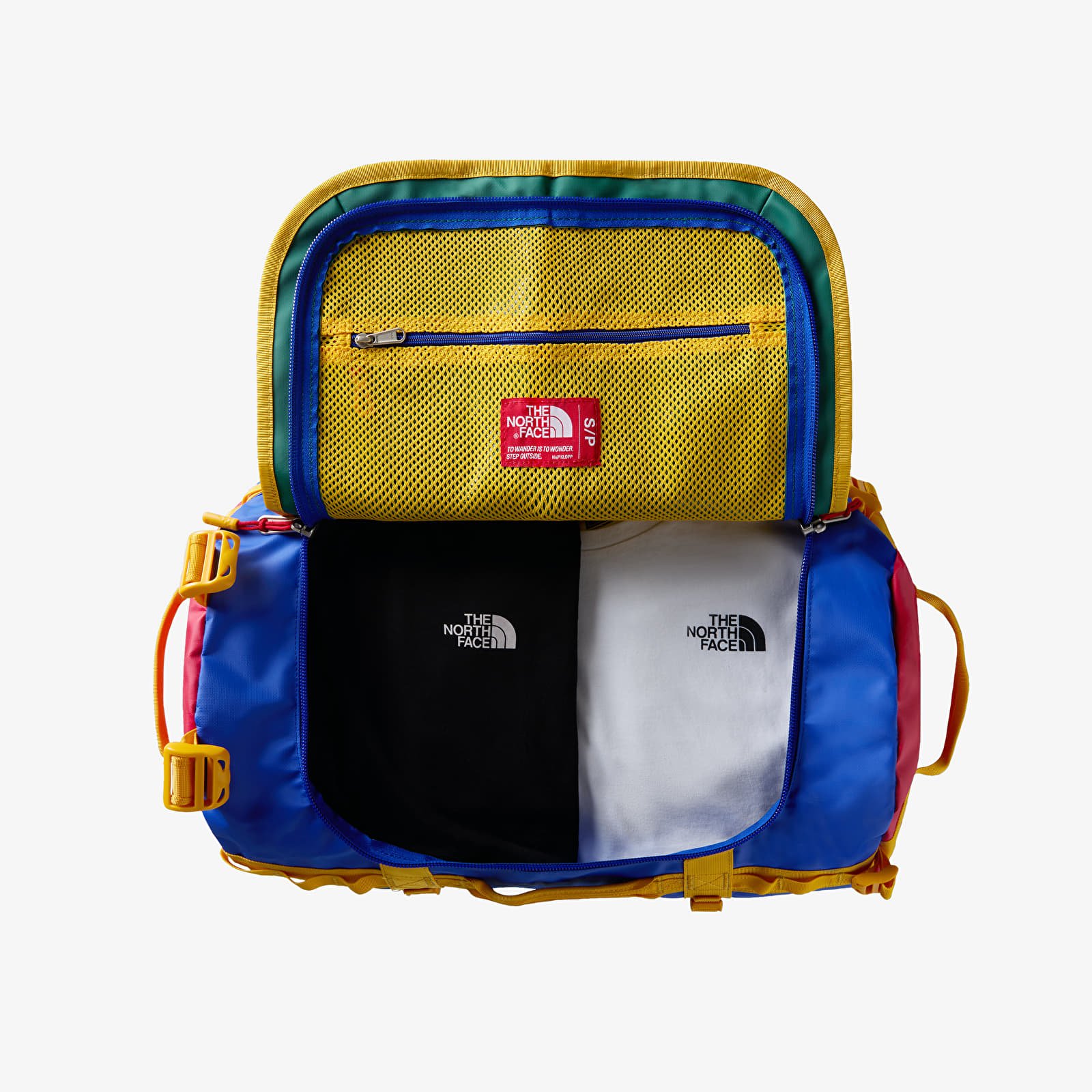 Duffle bag The North Face Base Camp Duffel - S TNF Blue/ TNF Red/ Summit