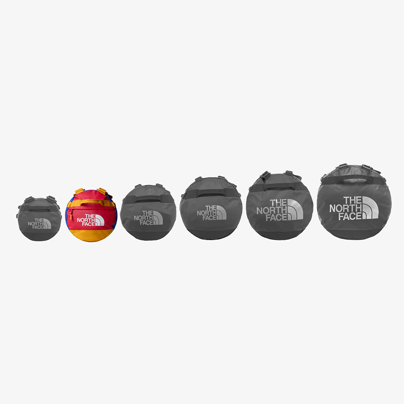 Duffle bag The North Face Base Camp Duffel - S TNF Blue/ TNF Red/ Summit
