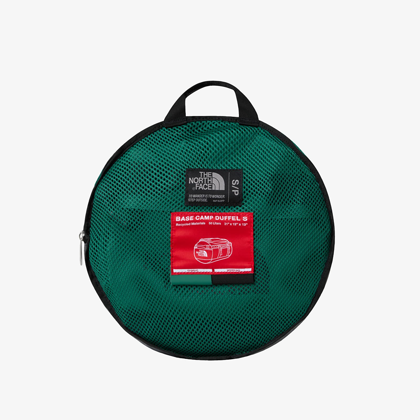 Duffle bag The North Face Base Camp Duffel - S Evergreen/ TNF Black