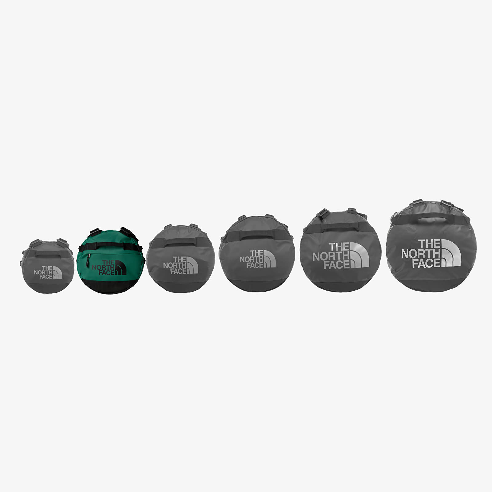 Duffle bag The North Face Base Camp Duffel - S Evergreen/ TNF Black