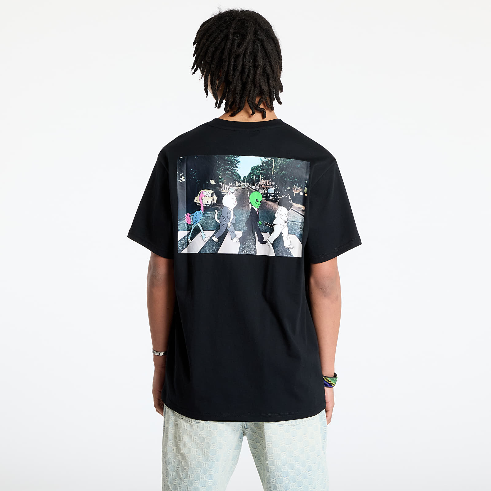 T-Shirts RIPNDIP Crosswalk Tee Black