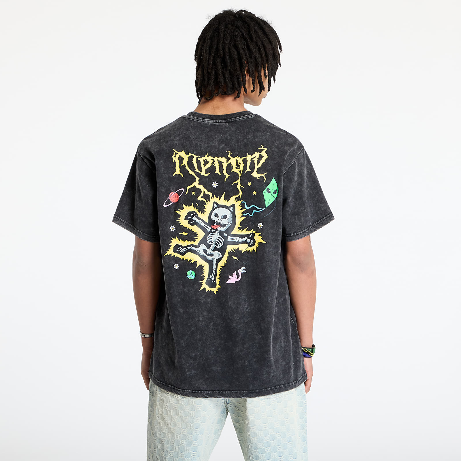 Marškinėliai RIPNDIP Electric Tee Black Wash