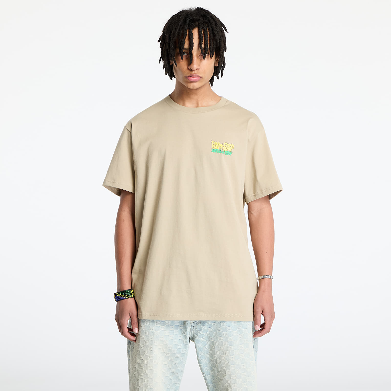 T-Shirts RIPNDIP Harvest Tee Khaki