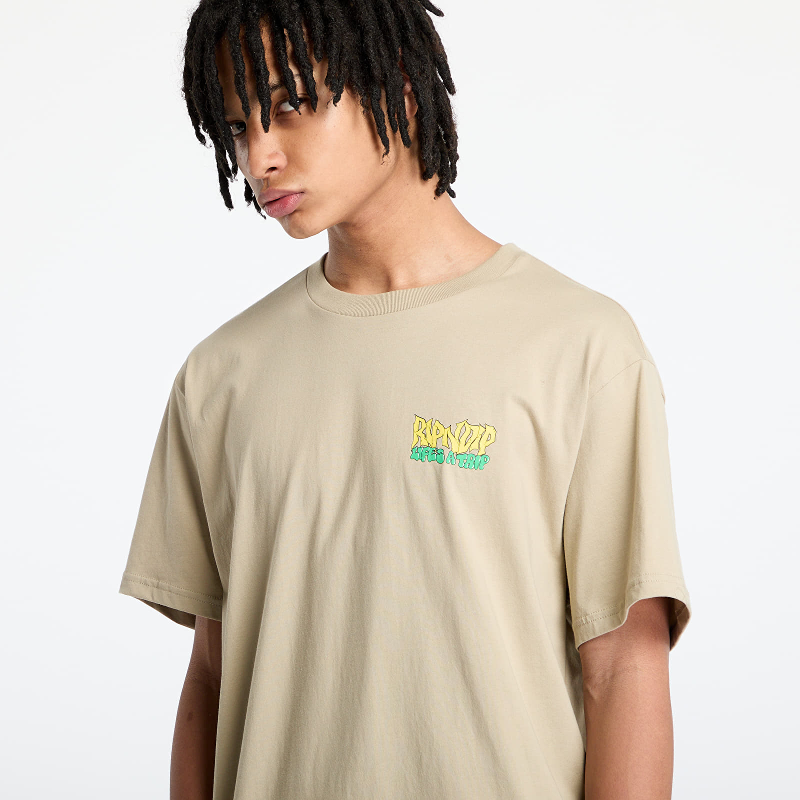 T-Shirts RIPNDIP Harvest Tee Khaki