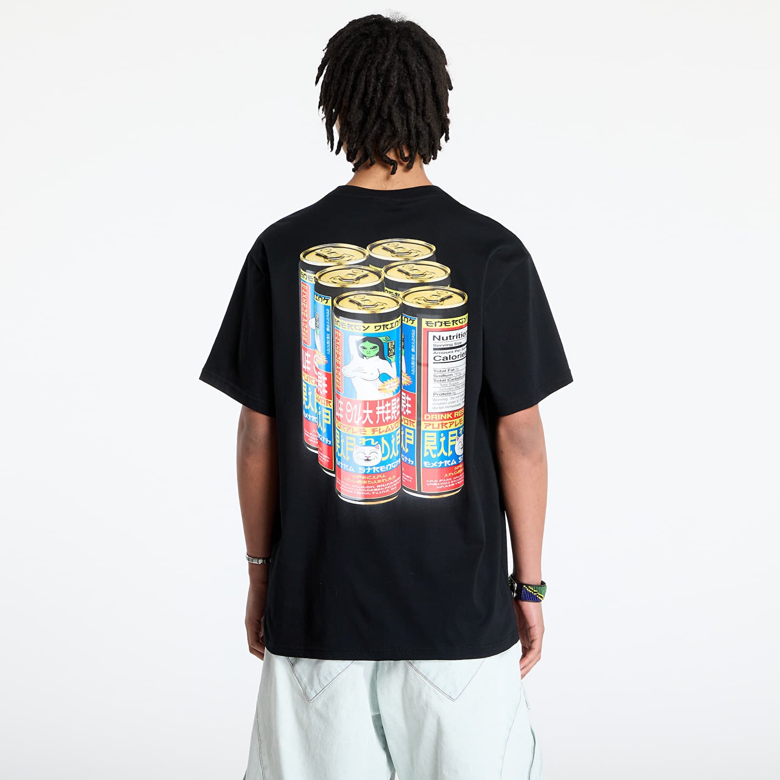T-Shirts RIPNDIP Nerms Cans Tee Black