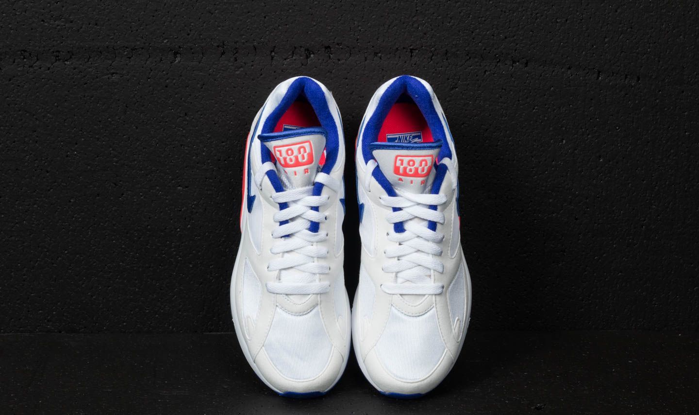 Nike air max 180 white / top ultramarine / solar red