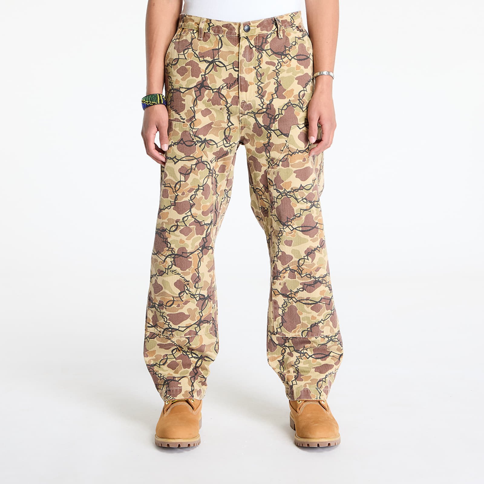 Hosen RIPNDIP Wired Carpenter Pants Tan Camo S