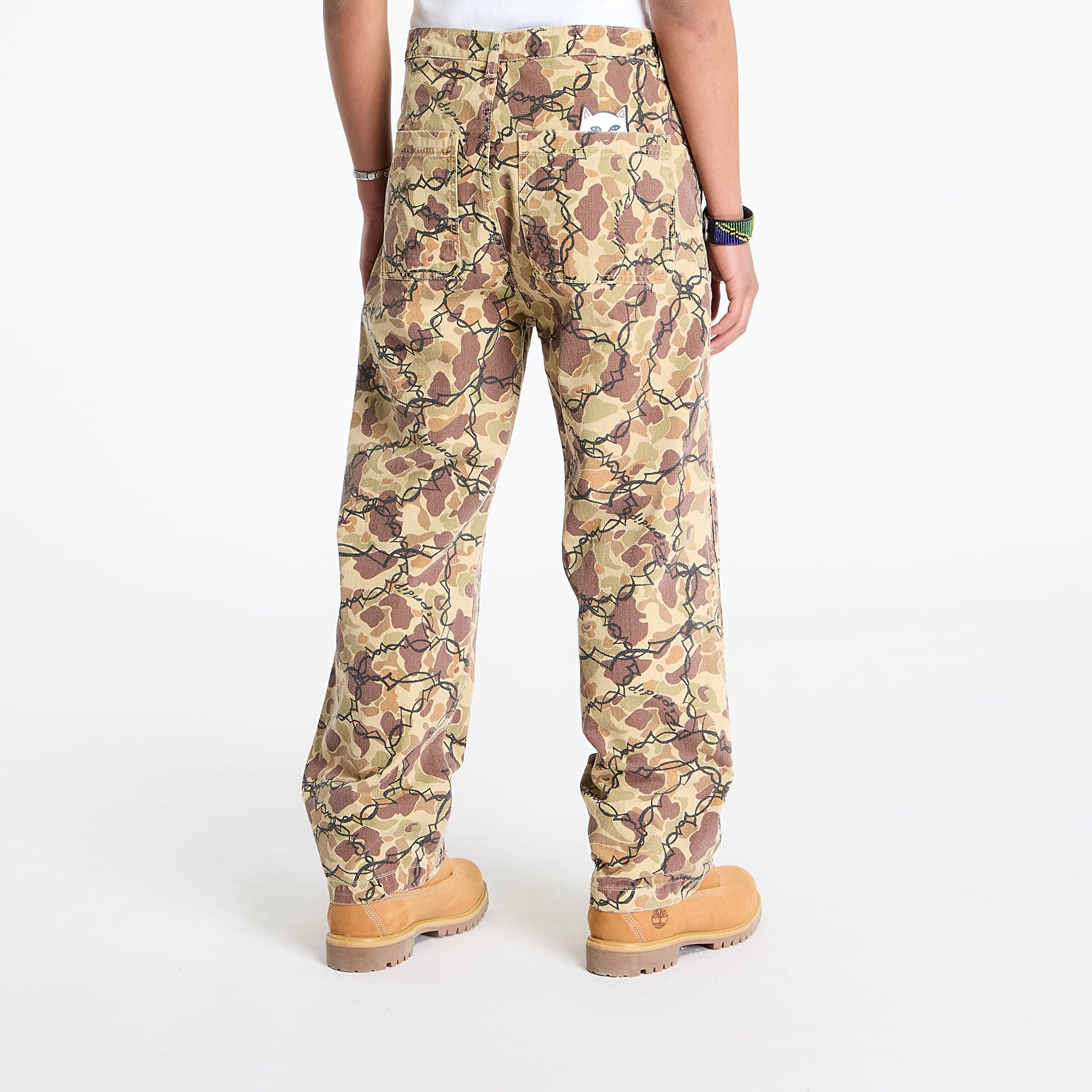 Pants RIPNDIP Wired Carpenter Pants Tan Camo