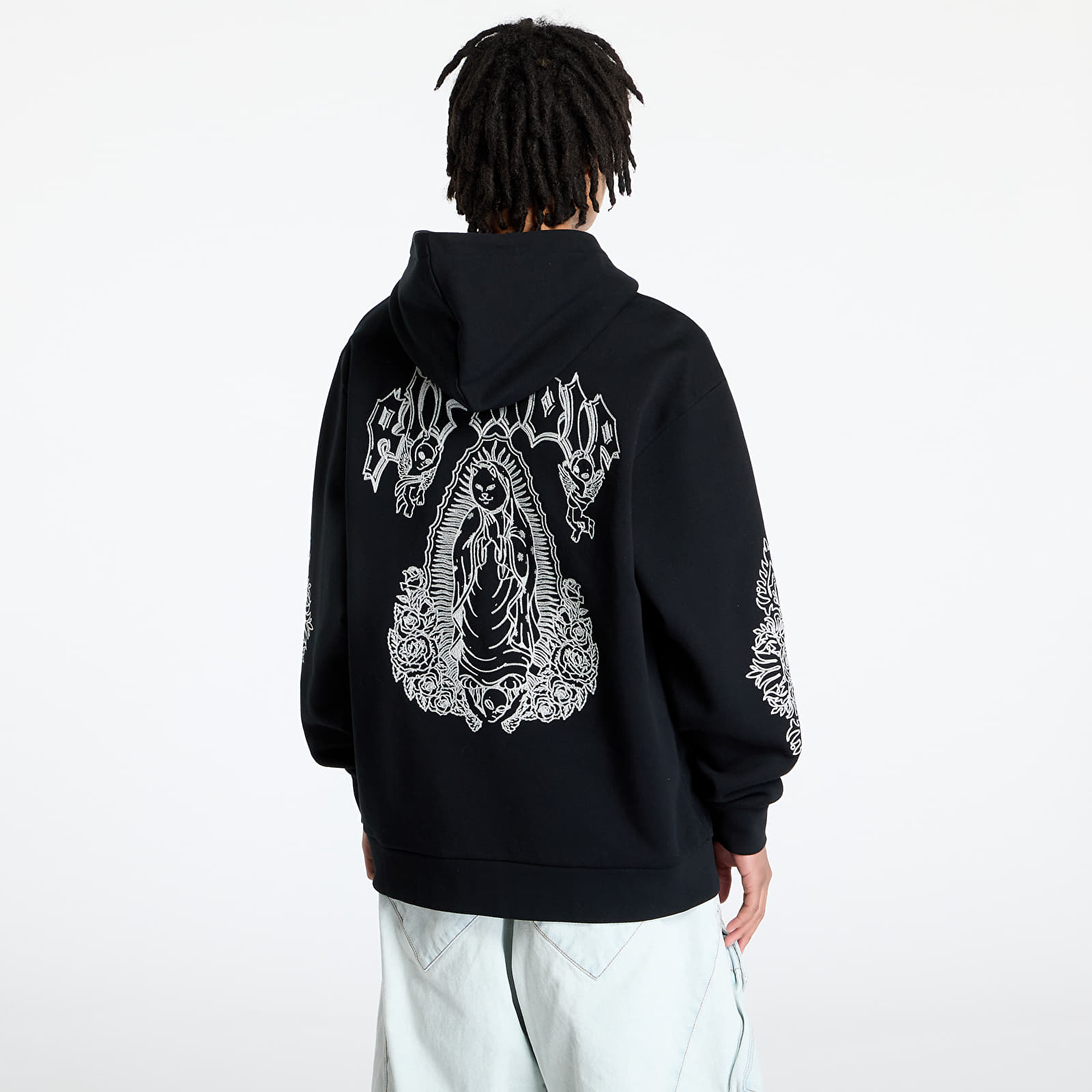 Hoodies and sweatshirts  RIPNDIP Mother Nerm Zip Up Hoodie Black