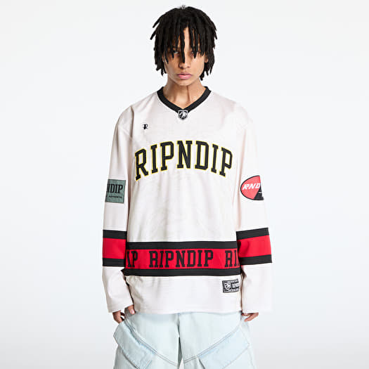 Jersey RIPNDIP Lord Savior Hockey Jersey Off White