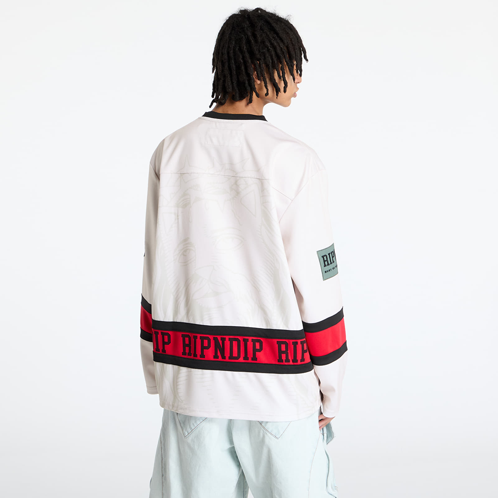 Dresy RIPNDIP Lord Savior Hockey Jersey Off White