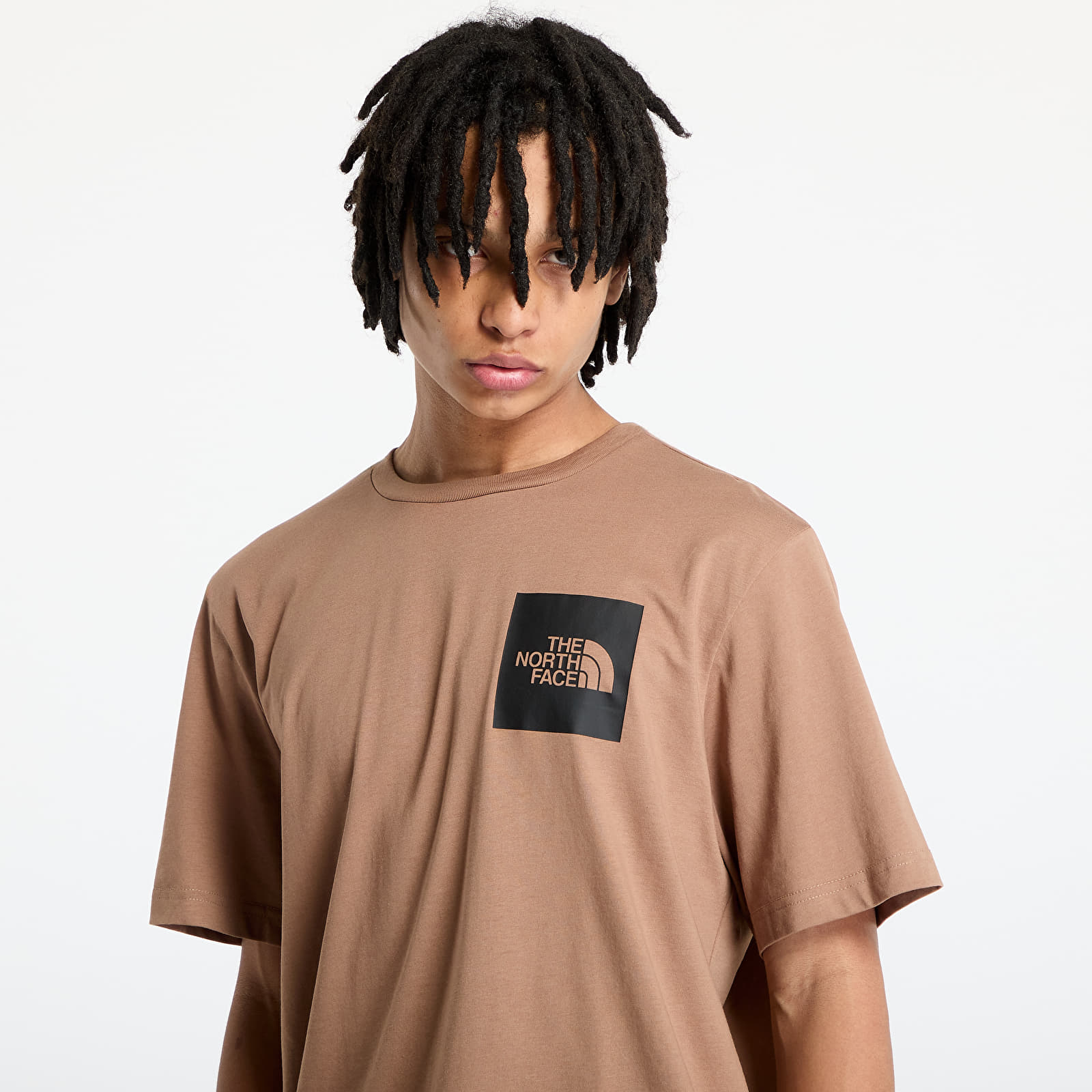 Camisetas de hombre The North Face Shortsleeve Fine Tee Latte