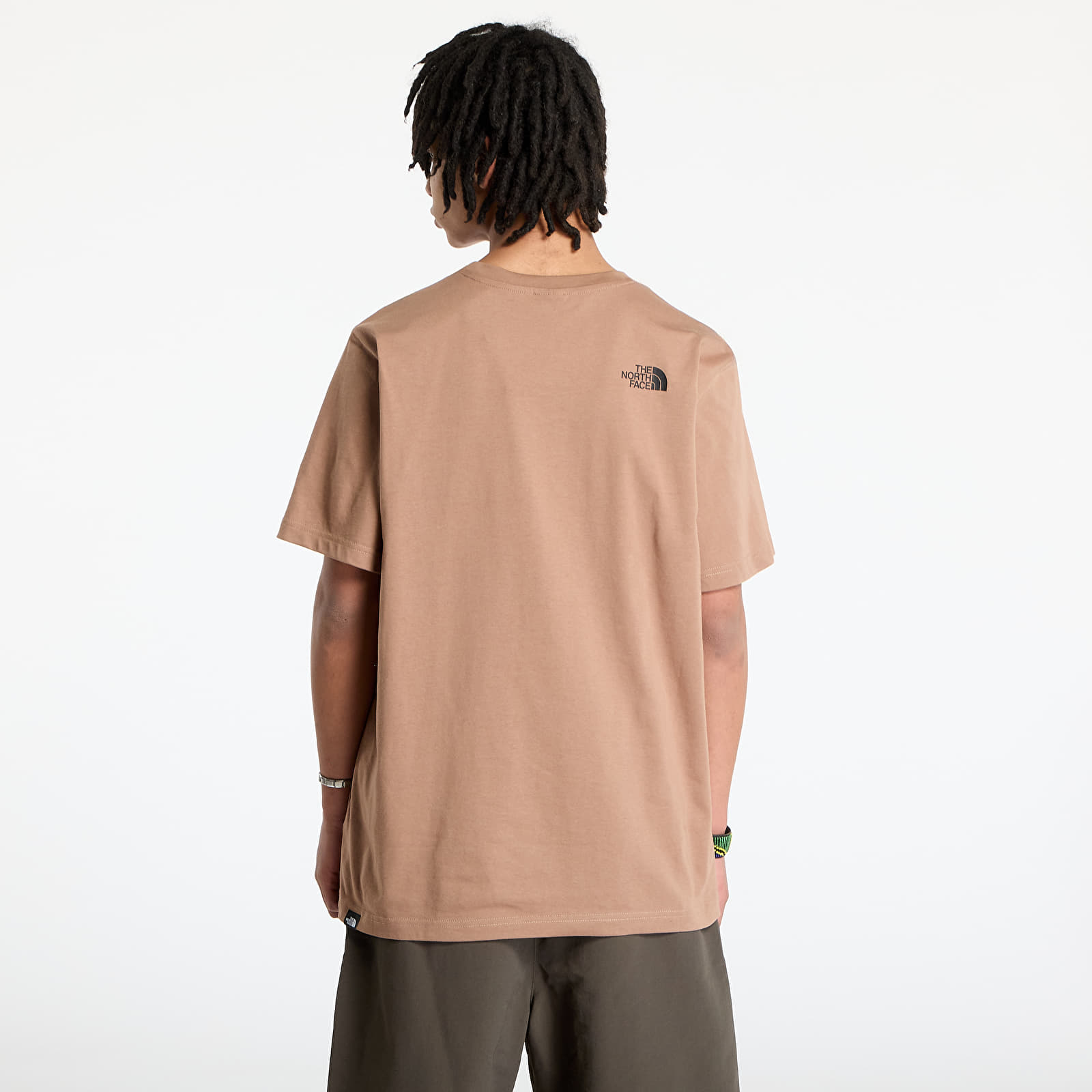 Camisetas de hombre The North Face Shortsleeve Fine Tee Latte