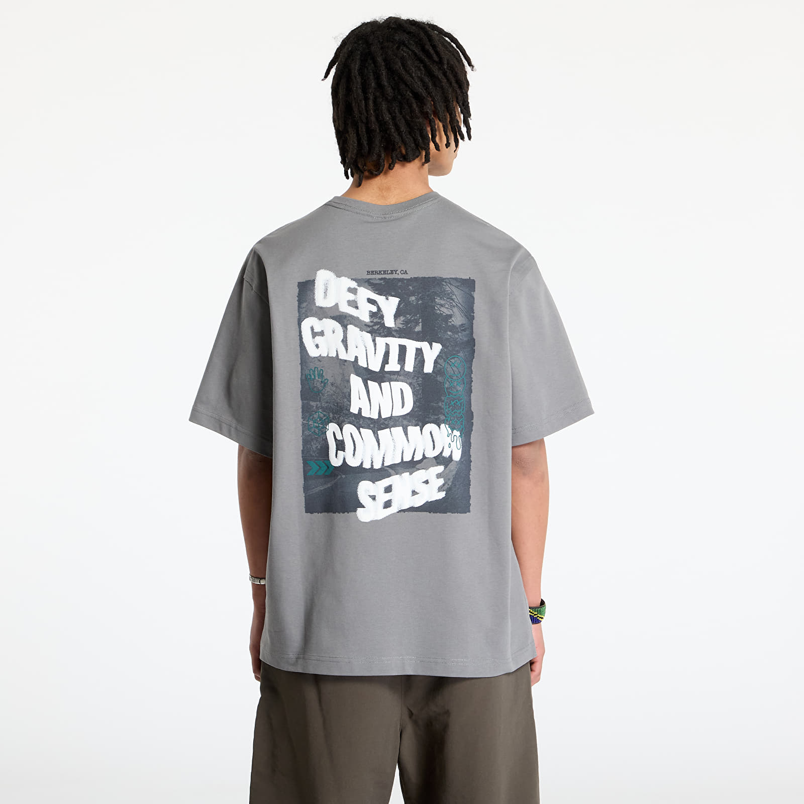 T-Shirts The North Face Ss Heritage Graphic Relaxed Tee Smoked Pearl