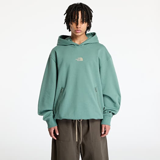 The North Face Heritage Graphic Relaxed Hoodie Duck Green