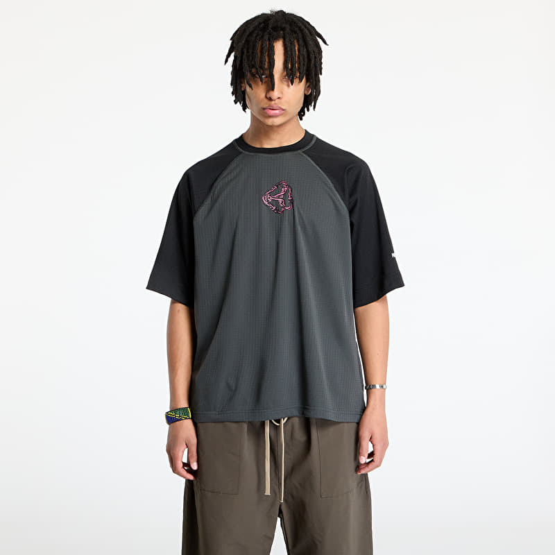 The North Face Nse Shortsleeve Dotknit Tee UNISEX Asphalt Grey/ TNF Black