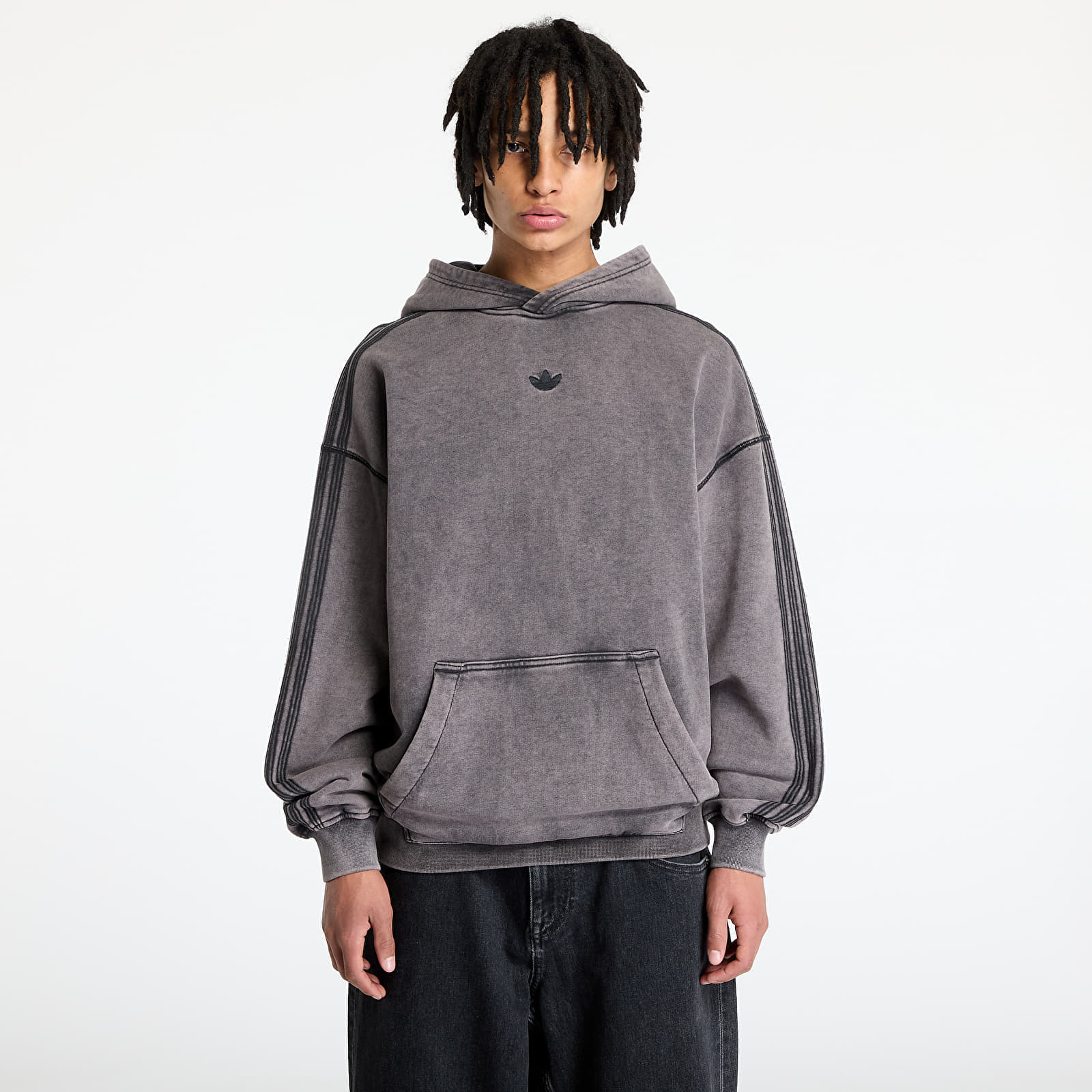 Sweatshirt adidas Premium Essentials Retro Washed Hoodie Black L