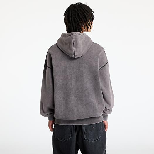 Men's hoodies adidas Premium Essentials Retro Washed Hoodie Black