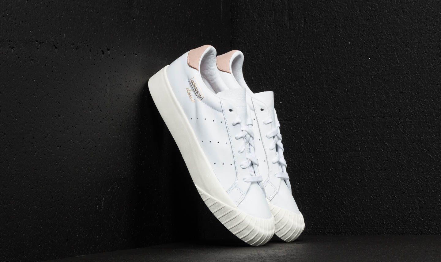 Zapatillas mujer adidas Everyn W Ftw White/ Ftw White/ Ash Pearl