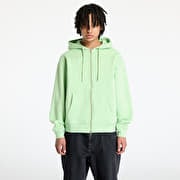 DIME Cursive Zip-Hoodie UNISEX Sage Green