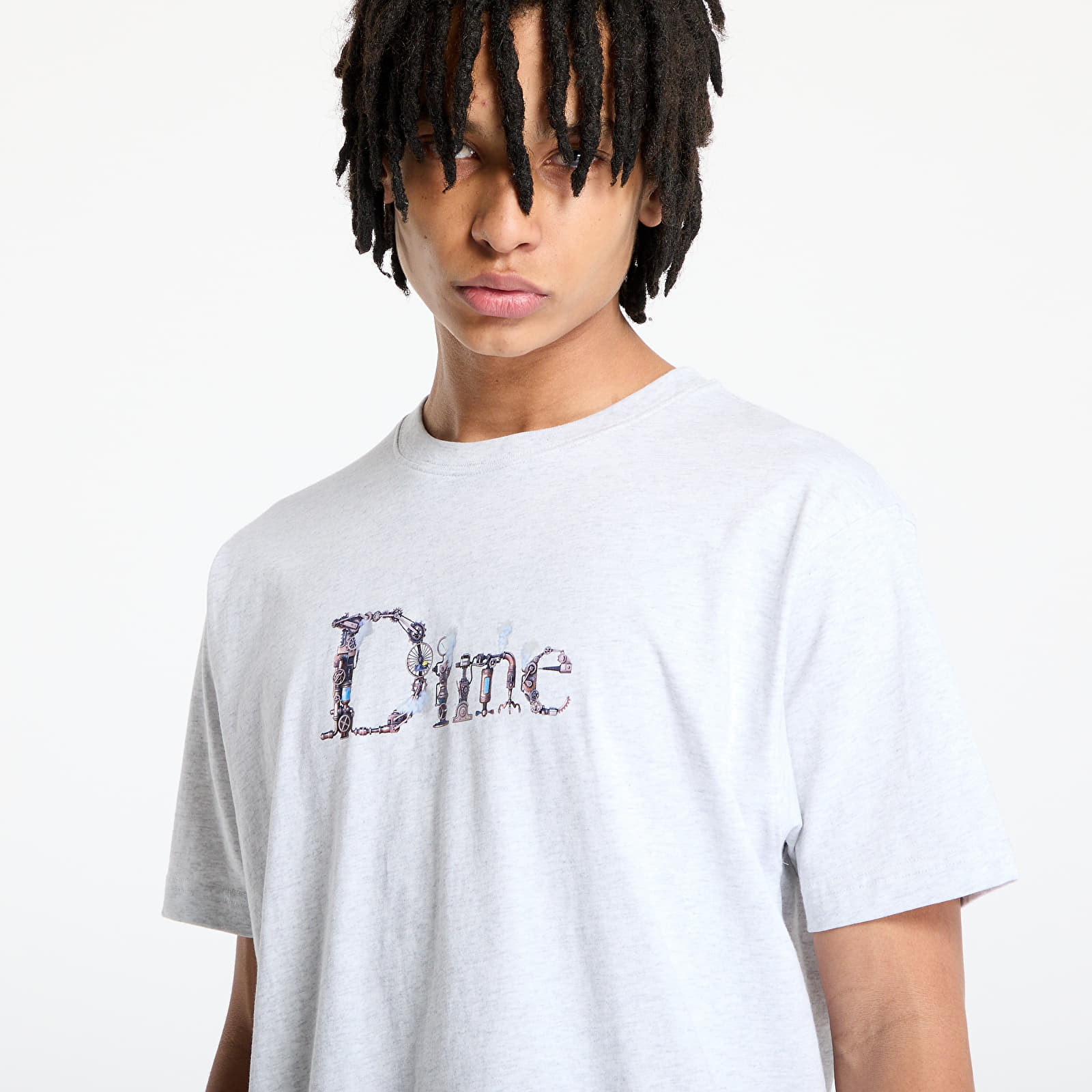 Trička DIME Classic Steampunk T-Shirt UNISEX Ash