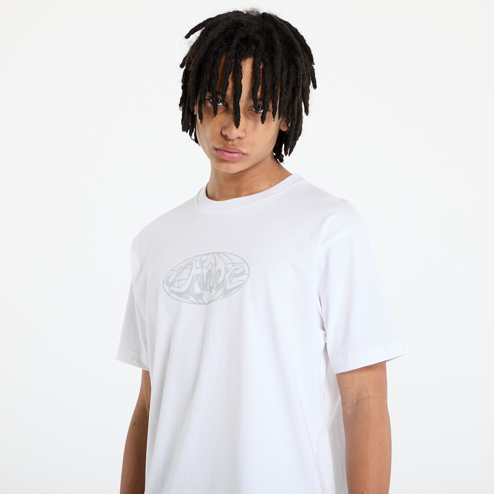 T-Shirts DIME Globe T-Shirt UNISEX White