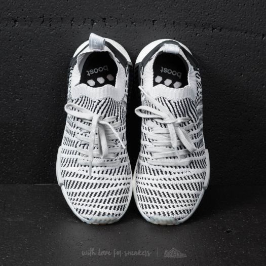 Adidas originals nmd r1 stlt primeknit grey/black/white cheap