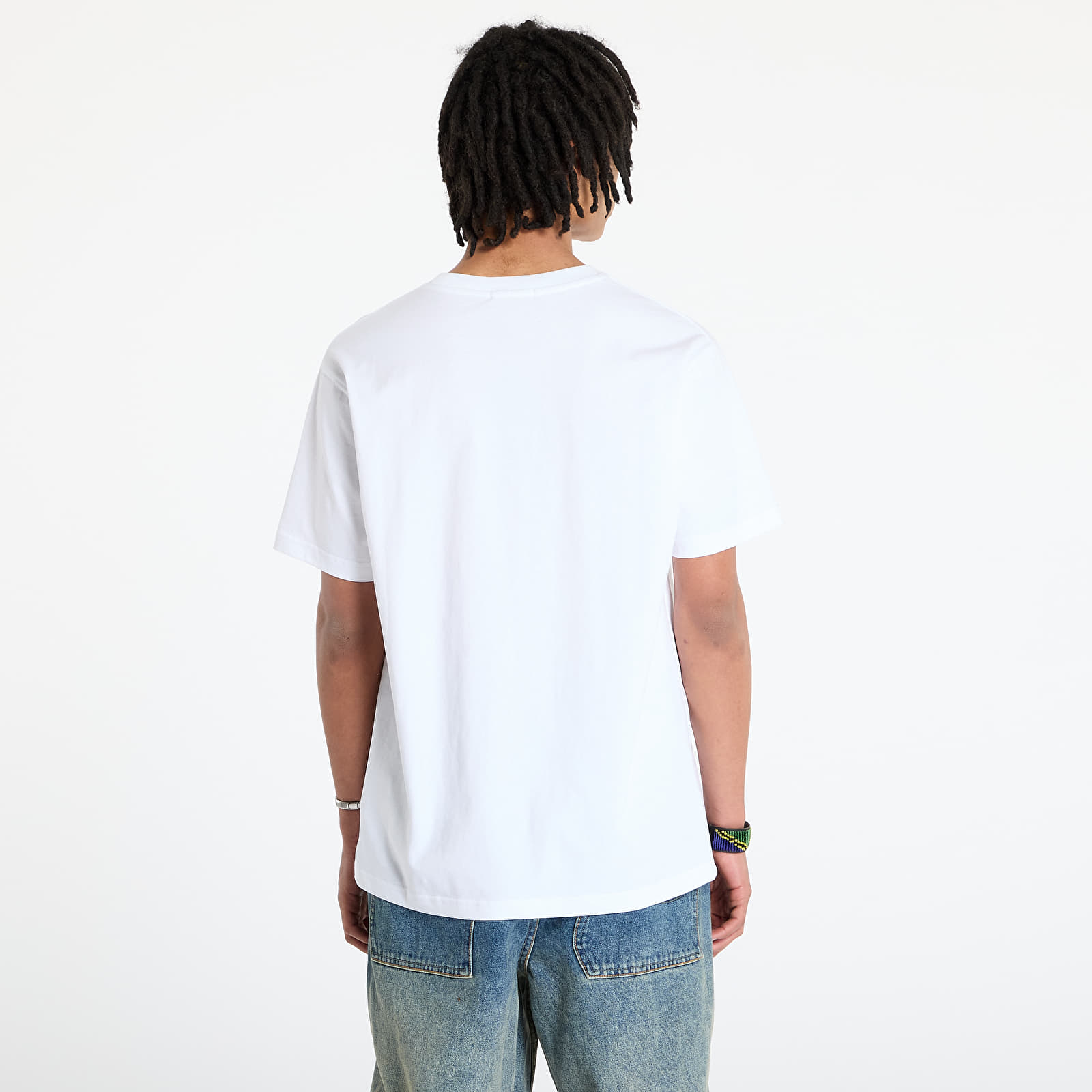 Tričká DIME Radar T-Shirt UNISEX White