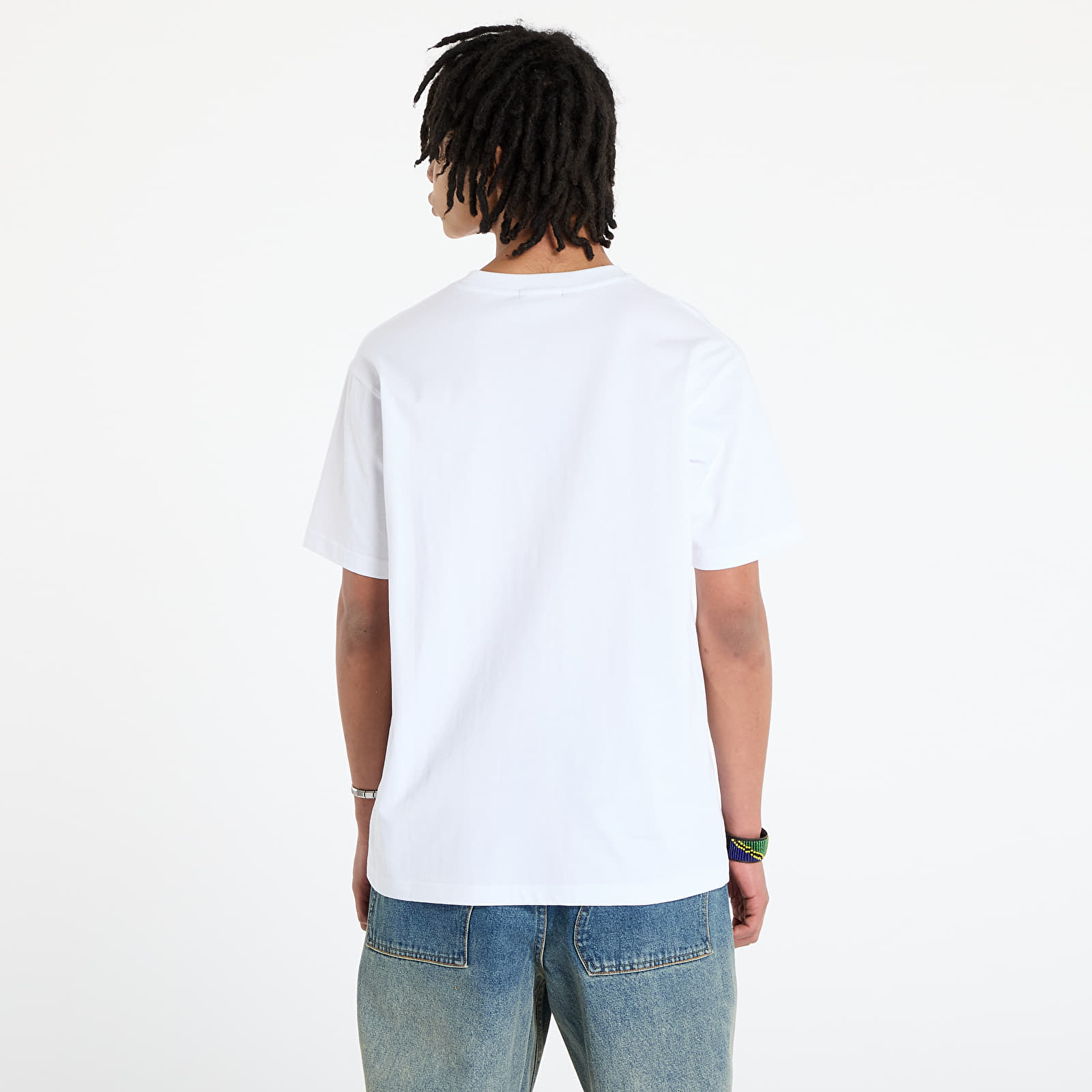 Trička DIME Classic Small Logo T-Shirt UNISEX White