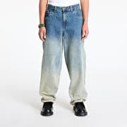 DIME Classic Baggy Denim Pants Dipped Sandblasted Indigo