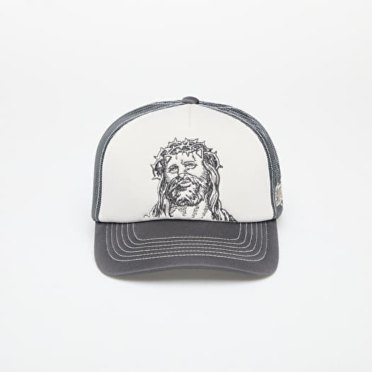 Mütze RIPNDIP Lord Savior Trucker Hat Dark Charcoal