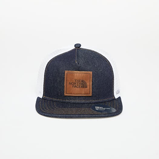 Mütze The North Face Half Dome Trucker Denim/ Leather Patch